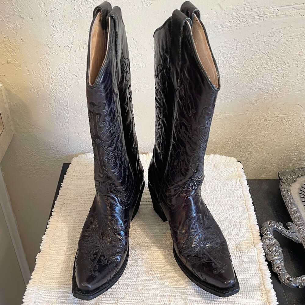 Circle G Women's Western Snip Toe Boots